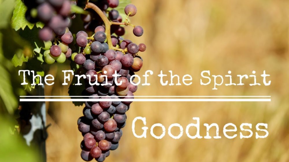 The Fruit of the Spirit: Goodness Image